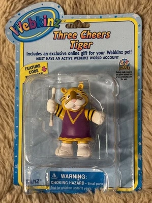 Figura Ganz Webkinz Tres Saludos Tigre Sellada Con Código WE000463 Foto 1 de 4
