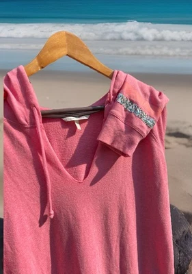 Victoria's Secret Rosa‎ Love Sudadera con Capucha Lentejuelas en la Manga Damas Mediana Foto 1 de 4