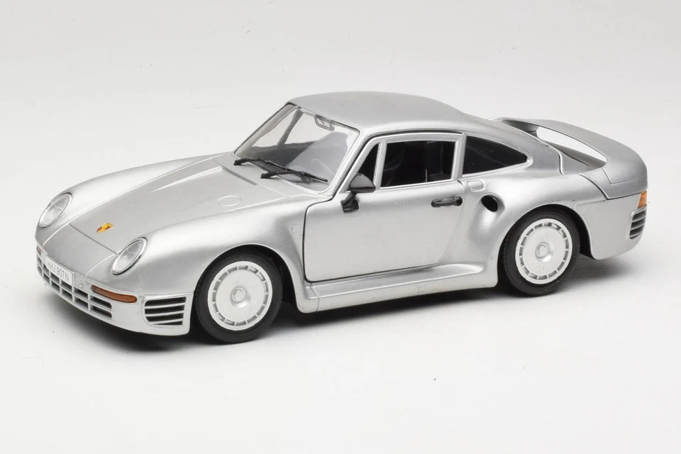 02221 Porsche 959 Silver Tonka 1/18 - Image 1 of 4