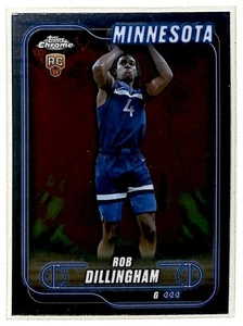 2025-26 Topps Rob Dillingham RC Minnesota Timberwolves #165 - Picture 1 of 2