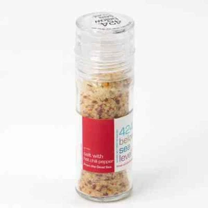 Gourmet Salt Collection From The Dead Sea 3.87oz Salt with Hot Chili Pepper - Picture 1 of 7