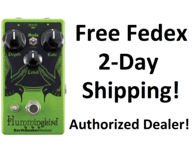 New Earthquaker Devices Hummingbird V4 Repeat Percussions Tremolo Effects Pedal - Image 1 of 4
