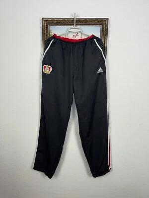 Vintage 90's Bayer 04 Leverkusen Football Pants Soccer Sweatpants Mens Size XL - Image 1 of 4