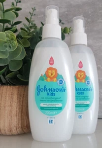2 x Johnson's Kids No More Tangles Leave-in Conditioner 200ml - Picture 1 of 2