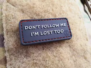 I´m Lost Too Patch, 3D Rubber Patch - Bild 1 von 8