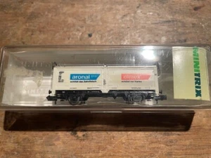 MT 13949 K Hubschiebachwagen Elmex Aronal - Bild 1 von 1