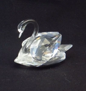 Estatuilla de cisne de cristal SWAROVSKI 2,25 pulgadas de ancho - Imagen 1 de 9