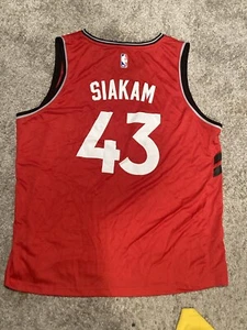 NBA Fanatics Pascal Siakam Raptors Jersey - Picture 1 of 2