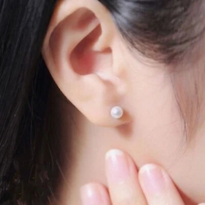 Fashion Hot Freshwater Pearl Stud Earrings For Women Earrings Women's Ear - Picture 1 of 6