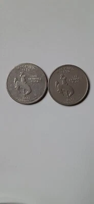 2007 state quarter error set wyoming - Image 1 of 4