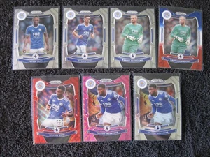 LOTE DE 7 TARJETAS LEICESTER CITY FC 2021-22 Prizm Prem. Liga DAKA/PEREZ/HALAGADOR... - Imagen 1 de 2