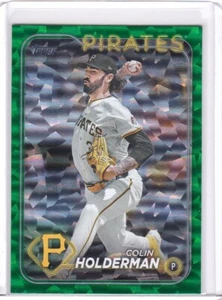 Colin Holderman /499 GREEN FOIL 2024 Topps Update #US172 Pirates - Picture 1 of 5