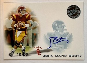 2008 Press Pass - Signings Blue #PPS-JDB John David Booty /50 (AU, RC)