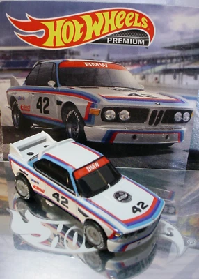2023 Hot Wheels Premium '73 BMW 3.0 CSL RACE CAR ☆white; 42🔥LOOSE Car Culture - Image 1 of 4