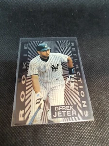Derek Jeter 1997 Fleer Ultra "Rookie Reflections" Foil #5 of 10 - Picture 1 of 2