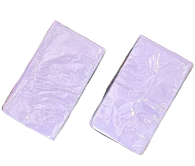 Servilletas desechables para toallas de invitados Amscan 3 capas de papel comedor lavanda 32 quilates Foto 1 de 4