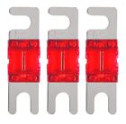 Mini Anl Fuse 125A 125 Amp Afs Fuses For Auto Marine Stereo Audio Video 3 Pack