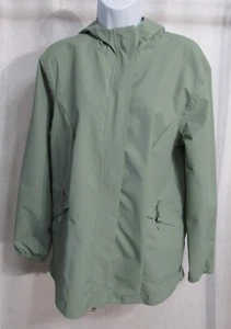 Avalanche Jacket Green Hooded Size Large Water Resistant Women's New - Picture 1 of 8