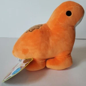 Lindo Dinosaurio Mochipuni Naranja Redondo 1 Peluche 8" - Imagen 1 de 5