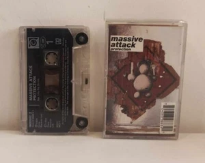 Massive Attack - Protection 1994 Virgin Audio Cassette Tape - Picture 1 of 3