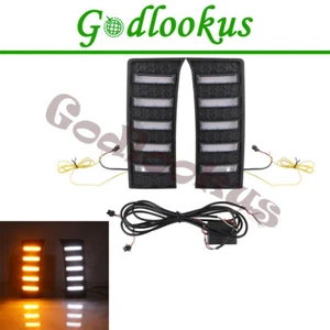 Bumper Cover Daytime Running Lights LED DRL Fog Lamp For Toyota Tundra 2022 2023 - Bild 1 von 7