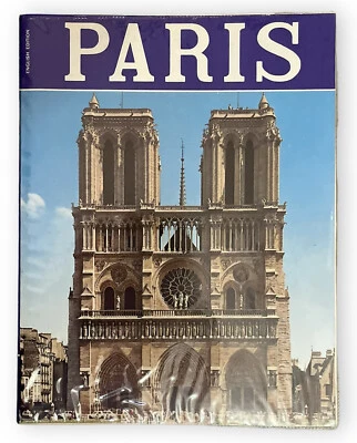 Paris Book 62 Color Photographs 1974 English Edition Giovanna Magi in Plastic - Image 1 of 4