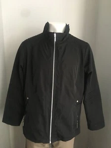 WEATHERPROOF JACKET WINDBREAKER 3XL Black NEW BNWOT Mid length Lightweight - Picture 1 of 12