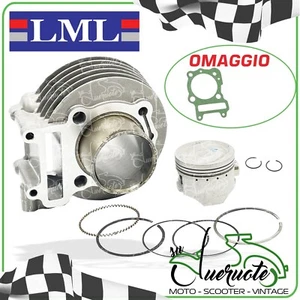 CILINDRO LML 4T KIT COMPLETO DI PISTONE E FASCE ELASTICHE PER STAR 150 2010-2012 - Foto 1 di 3