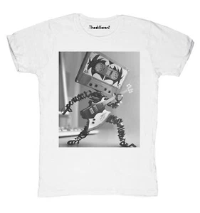 New T-Shirt Fiammata Uomo Cassetta Kiss Idea Regalo - Bild 1 von 1