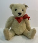 Steiff Musical Teddy Bear Harrod's Musik Bar 1928 réplique 10 pouces mohair LE 1989