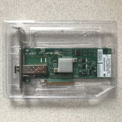 HP 571520-001 8Gbps Fibre Channel Network Card PCIe PCI-E x8 AP769-60001 Brocade - Image 1 of 4