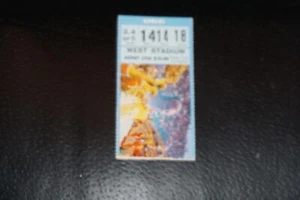 1981 KANSAS KU AT IOWA STATE FOOTBALL TICKET STUB - Picture 1 of 2