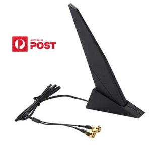 Dual Band WiFi Moving Antenna For ASUS 2T2R Rog Strix Z270 Z370 X370 Z390 GAMING - Picture 1 of 7