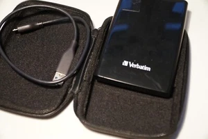 Verbatim 2,5 Zoll HDD Hard Drive Externe Festplatte 0,5 TB schwarz - Bild 1 von 2
