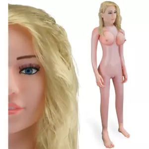 Blonde aufblasbare Sex Puppe Gummipuppe Marion - Bild 1 von 9