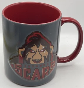 Disney Parks Lion King Scar Mug Savanna Embossed Ceramic 4.5in x 3.5in - Picture 1 of 9