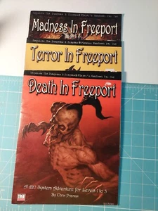 Original Freeport Trilogy, d20 D&D, Green Ronin, GC - Picture 1 of 7