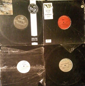 4 Rap / Hip hop vinyl records: NAS, C. J. Bolland, Quindon, Naughty By Nature - Picture 1 of 16