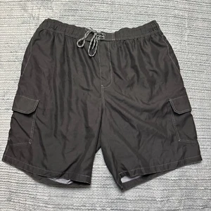 Pantalones Cortos de Carga Foundry Hombres 3XL Negros Cintura Elástica Malla Forrados Bolsillos Utilitarios - Imagen 1 de 12