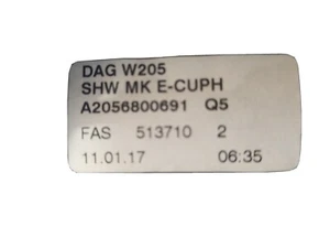 Mercedes Benz C Class W205 Removable Drink Cup Dual Holder Bracket A2056800691 - Picture 1 of 7