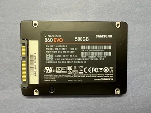SAMSUNG 860 EVO 500GB 2.5" SATA LAPTOP / PC SOLID STATE DRIVE SSD MZ-76E500 - Photo 1/2