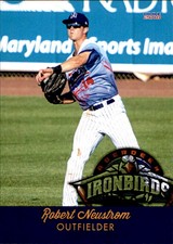 2018 Aberdeen IronBirds Choice #23 Robert Neustrom Sioux City North Iowa IA Card
