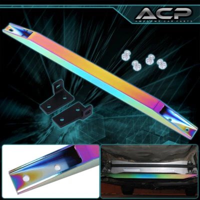 For 92-95 Civic EG Rear Chassis Sub Frame Brace Tie Bar Center Support Bolts Neo - Image 1 of 3