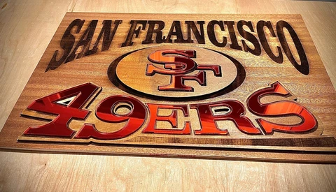 San Francisco 49ers #1/100 Limited Edition Plaque Cover