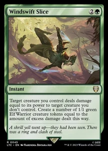 Windswift Slice | NM | ENG | MtG Magic EDH Commander Legacy Green Removal Elves - Bild 1 von 1