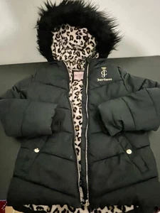 Juicy couture Girls Puffer Jacket Youth Size 7-8 NWOT - Picture 1 of 5