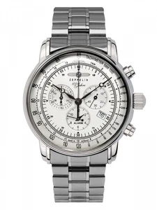 Zeppelin Herrenuhr mit Edelstahl Gliederarmband Serie 100 Jahre Zeppelin ED. 1 C - Bild 1 von 1