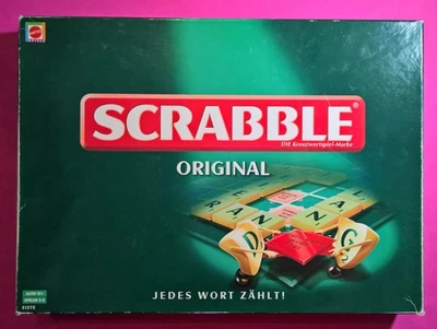 MATTEL SPIELE SCRABBLE ORIGINAL  JEDES WORT ZÄHLT - Bild 1 von 4