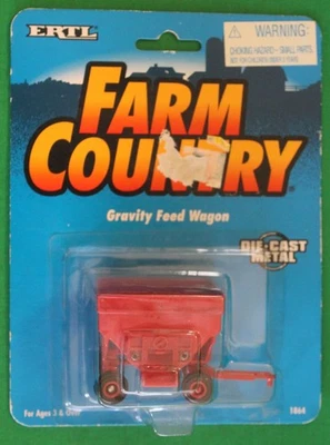 Ertl #1864 Farm Country Gravity Feed Wagon  unopened package 1/64 scale - Image 1 of 4