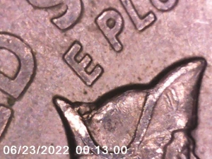 2021 P Washington Crossing The Delaware Quarter Hat Die Chip Error - Picture 1 of 3